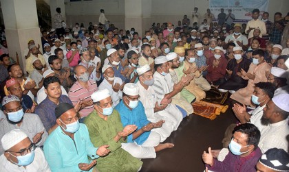 বগুড়ায় স্বেচ্ছাসেবকদলের ৪১তম প্রতিষ্ঠা বার্ষিকীতে আলেচনাসভা ও দোয়া মাহফিল