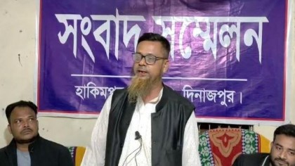 ইউএনও'র বিরুদ্ধে তৃণমূল বিএনপি প্রার্থীর সংবাদ সম্মেলন 

