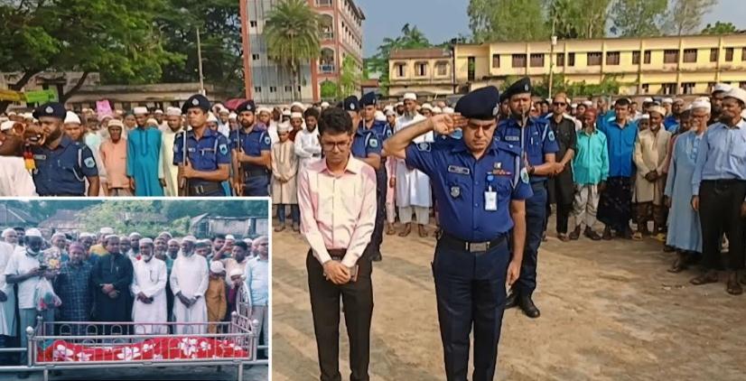 নন্দীগ্রামে মুক্তিযোদ্ধা মোসলেম উদ্দিনের ইন্তেকাল, রাষ্ট্রীয় মর্যাদায় দাফন সম্পন্ন

